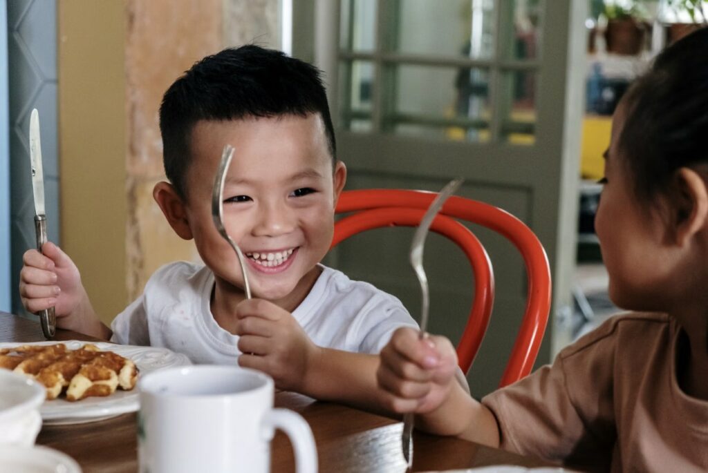 Petit-déjeuner équilibré pour enfant